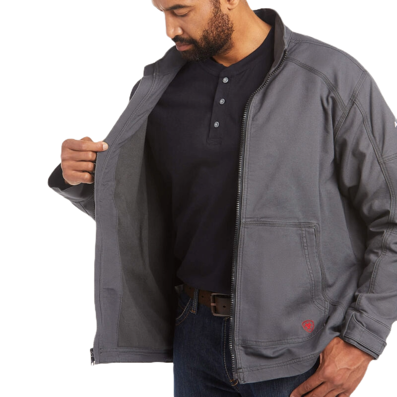 Ariat FR DuraLight Cordura Canvas Field Jacket - Gray from GME Supply